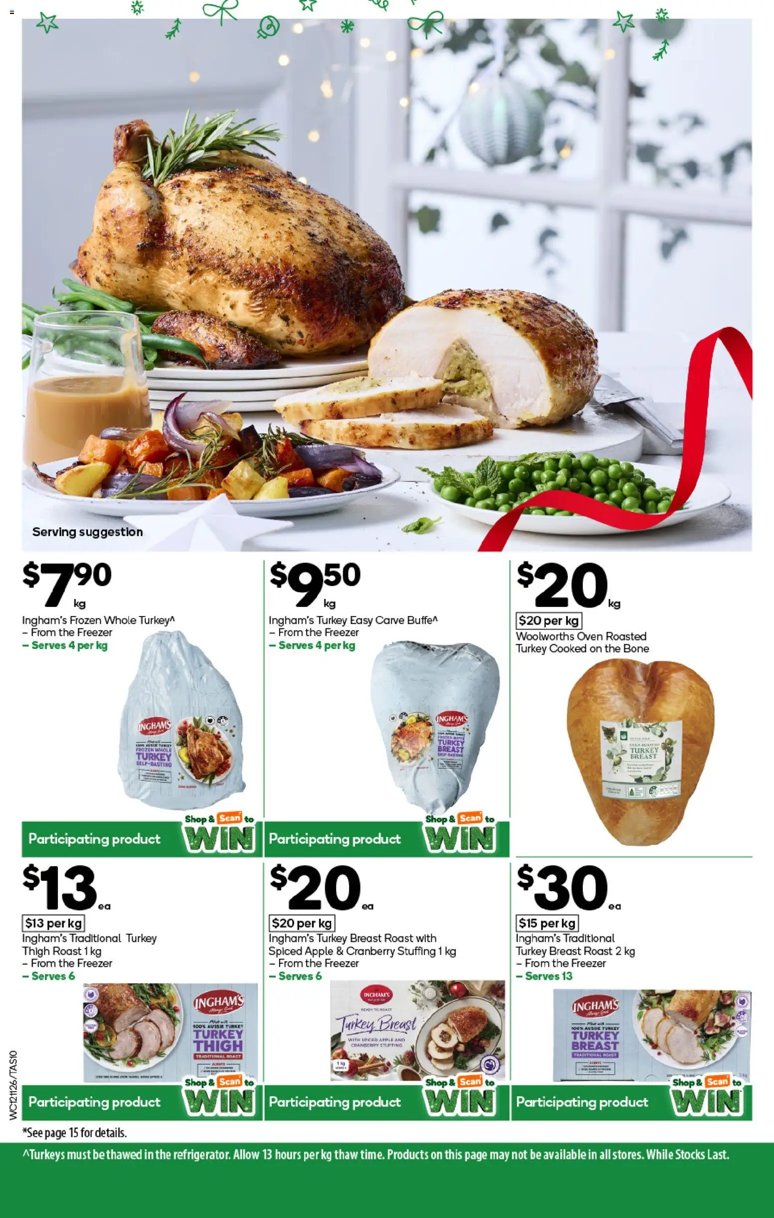 Woolworths catalogue - valid from 12.11.2025 | Page: 10 | Products: Turkey, Freezer, Oven