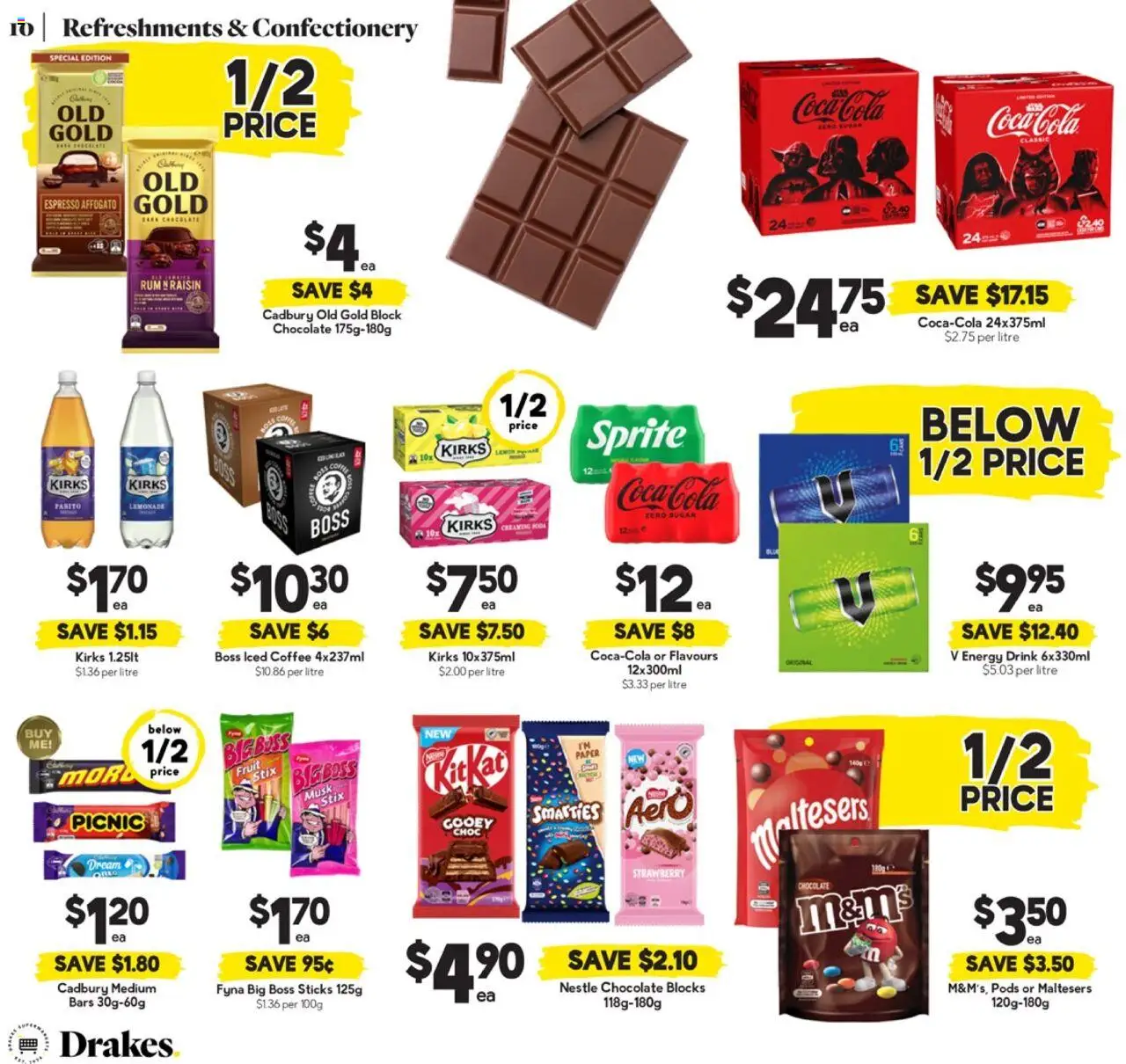 Drakes catalogue - valid from 06.08.2025 | Page: 10 | Products: Coffee, Chocolate, Rum, Sugar