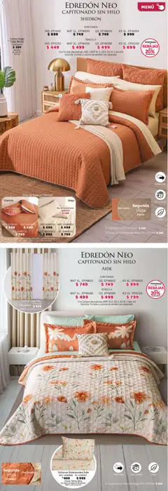 Vista previa de Colchas Concord catálogo, nuevo folleto de la tienda, válido en México a partir del 01.02.2026 | Página: 52