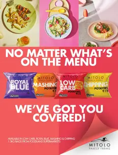 Preview of Foodland Mighty Magazine - Summer 2025/26 - valid from 01.12.2025 | Page: 55 | Products: Potatoes