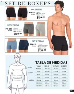 Vista previa de Cklass - Catálogo Invierno, nuevo folleto de la tienda, válido en México a partir del 16.09.2025 | Página: 137 | Productos: Boxers
