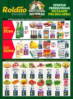 Roldão ofertas Hortifruti - Pré-Visualização do folheto da loja Roldão, válido de 21.04.2026