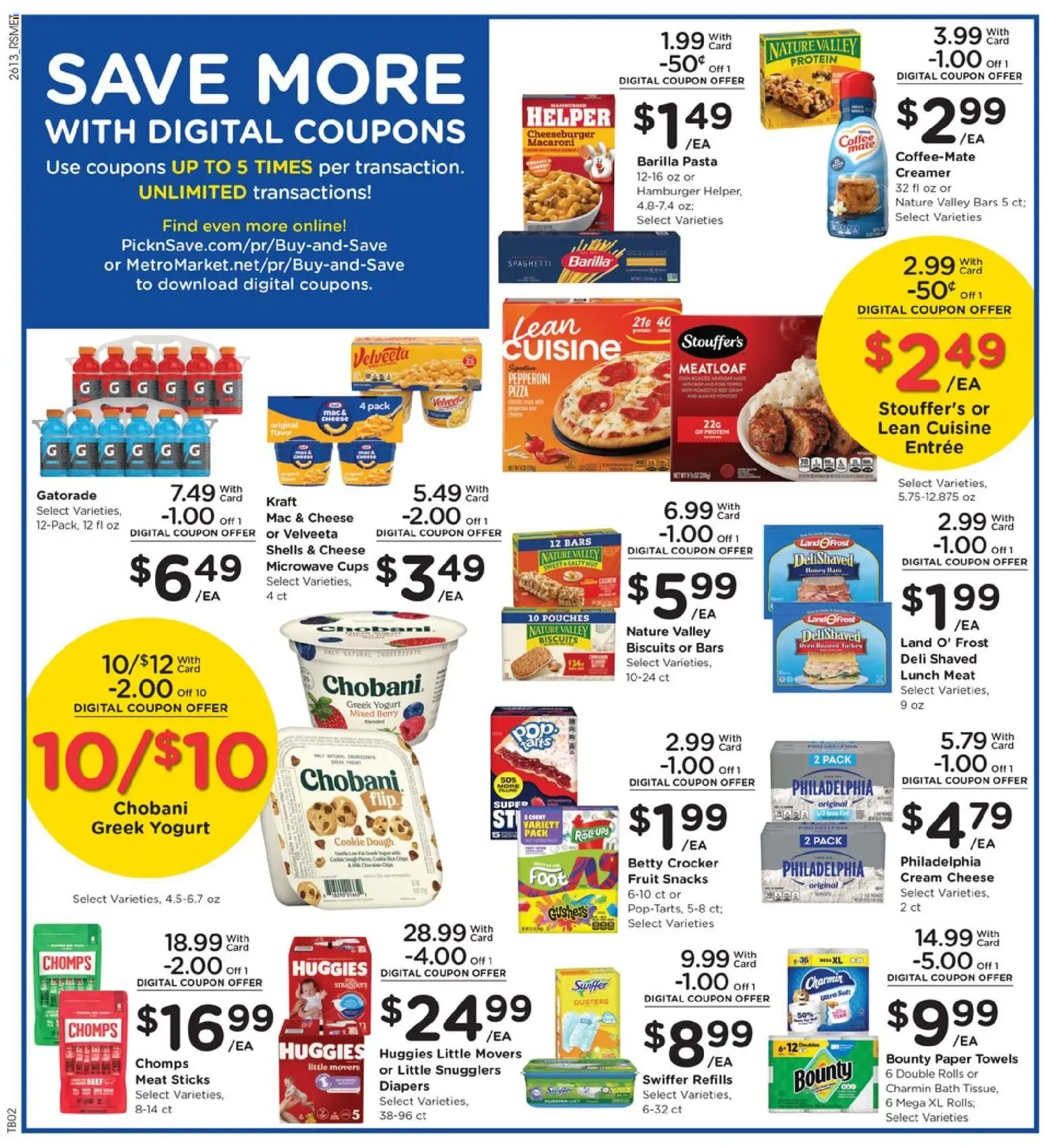 Pick ‘n Save Weekly Ad - valid from 29.04.2026 | Page: 5 | Products: Bath, Cheese, Microwave, UPS