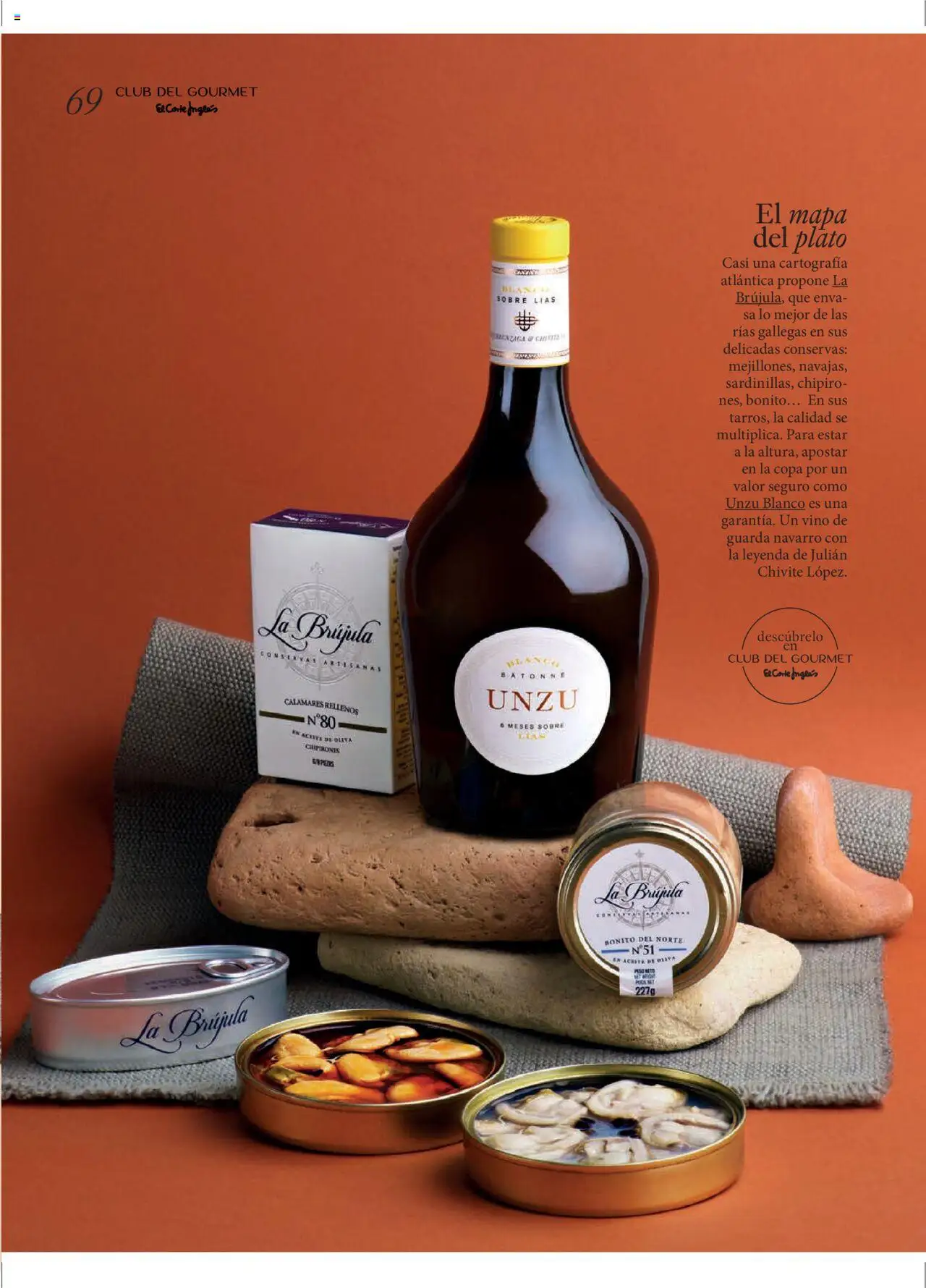 Nuevas ofertas de El Corte Inglés válidas en toda la República Mexicana desde el 29.09.2025. ¡Encuentra las mejores ofertas en El Corte Inglés - Catálogo Gourmet Magazine Otoño! | Página: 69 | Productos: Aceite de oliva, Aceite, Vino, Sobre