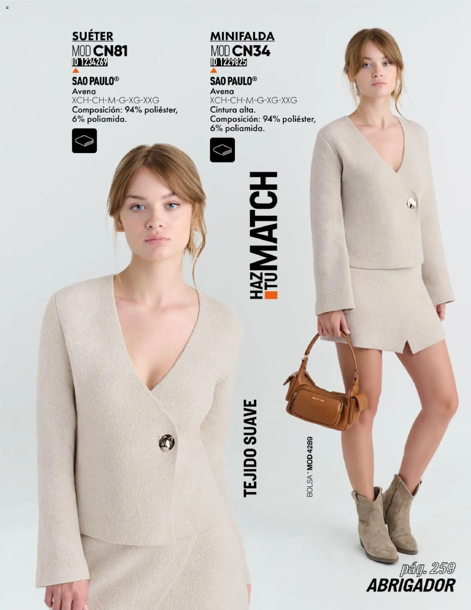 Nuevas ofertas de Price Shoes válidas en toda la República Mexicana desde el 03.11.2025. ¡Encuentra las mejores ofertas en Price Shoes catálogo Abrigador! | Página: 259 | Productos: Suéter, Avena, Bolsa