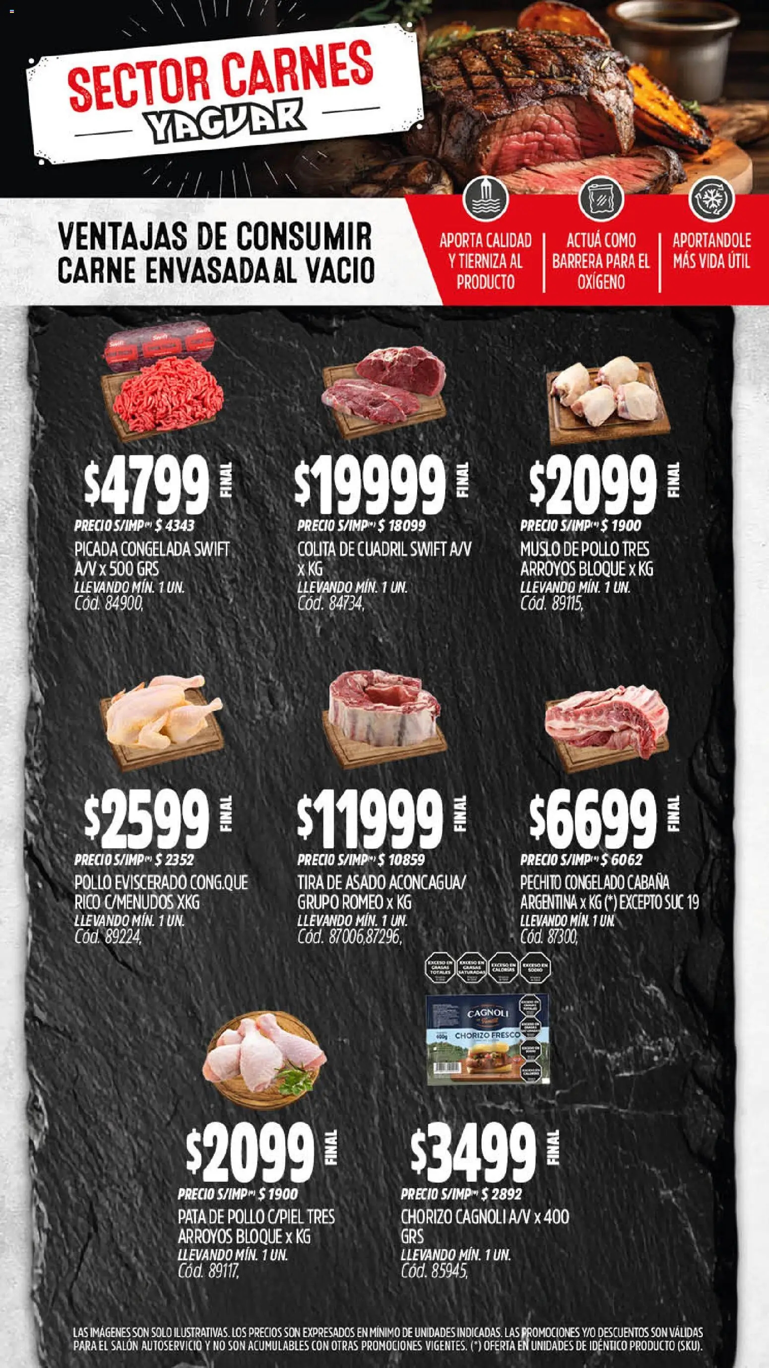 Yaguar catálogo │ válido desde el 19.01.2026 | Página: 4 | Productos: Pollo, Chorizo