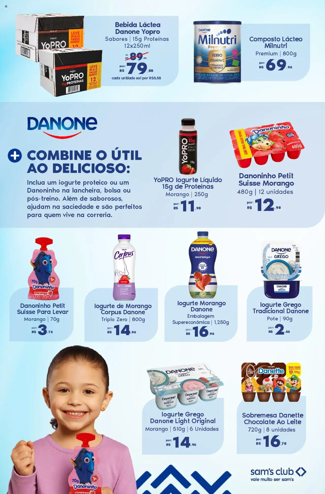 Sam's Club Folheto - válido de 21.07.2025 | Página: 6 | Produtos: Ferro, Iogurte, Sal, Vitamina c