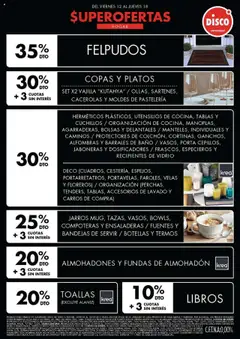 Disco - Non Food │ válido desde el 12.09.2025 | Página: 3 | Productos: Disco, Toallas, Almohadon, Baño