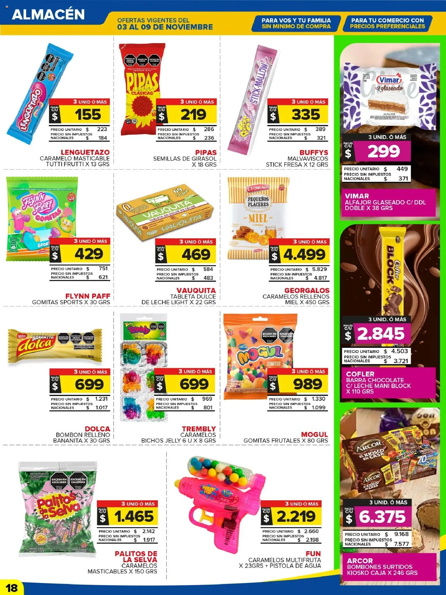Carrefour Maxi catálogo - Chubut │ válido desde el 03.11.2025 | Página: 20 | Productos: Bombones, Agua, Leche, Chocolate