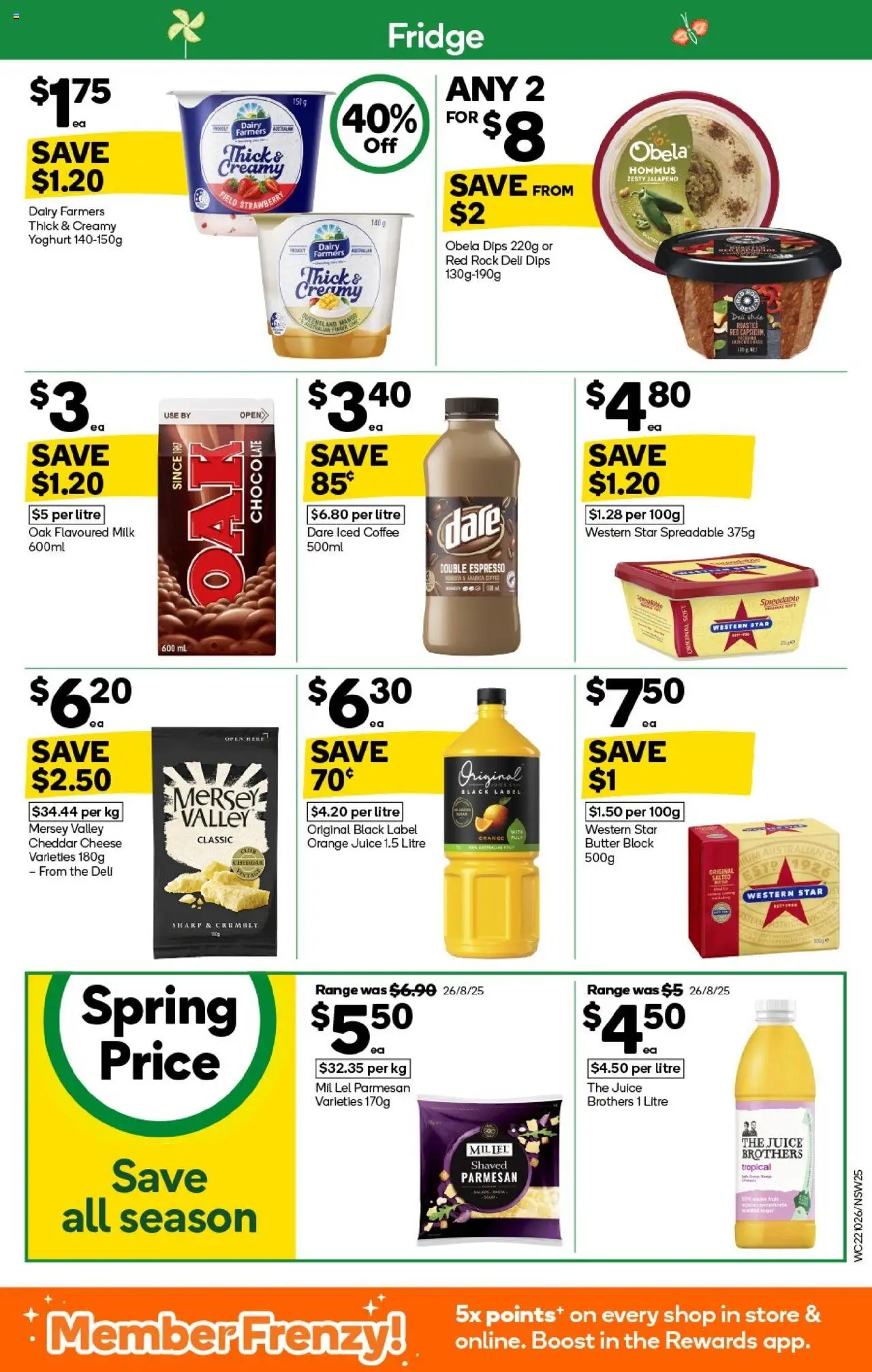 Woolworths catalogue - valid from 22.10.2025 | Page: 25 | Products: Yoghurt, Coffee, Mango, Fridge