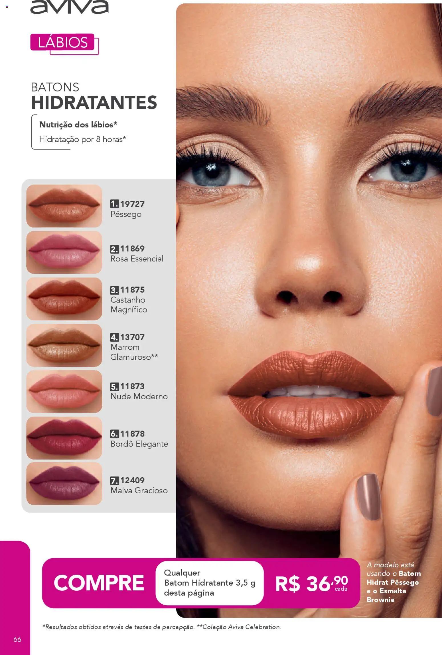 Jequiti Folheto - válido de 02.12.2025 | Página: 66 | Produtos: Pêssego, Batom