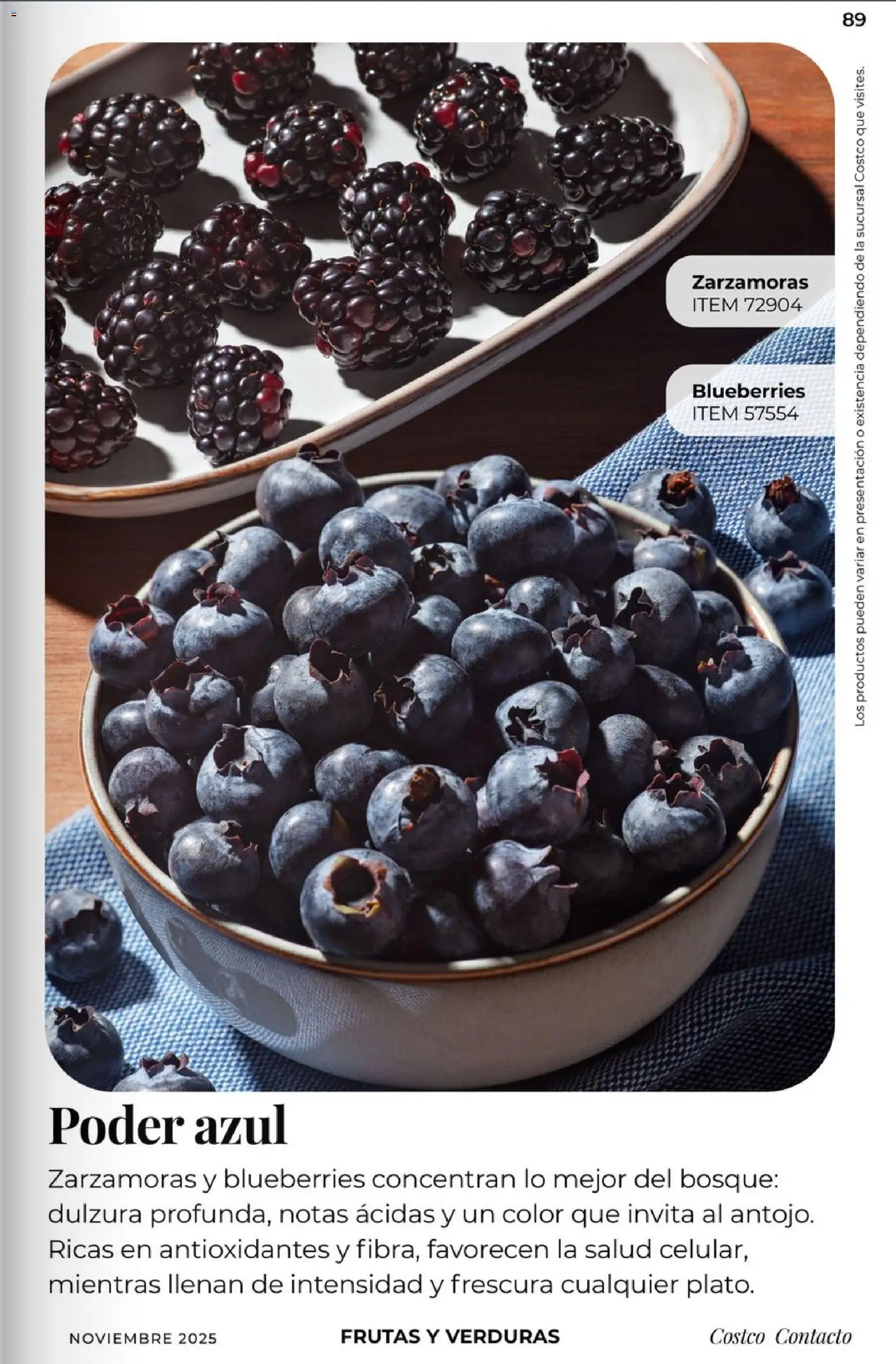 Nuevas ofertas de Costco válidas en toda la República Mexicana desde el 01.11.2025. ¡Encuentra las mejores ofertas en Costco Revista Noviembre! | Página: 89