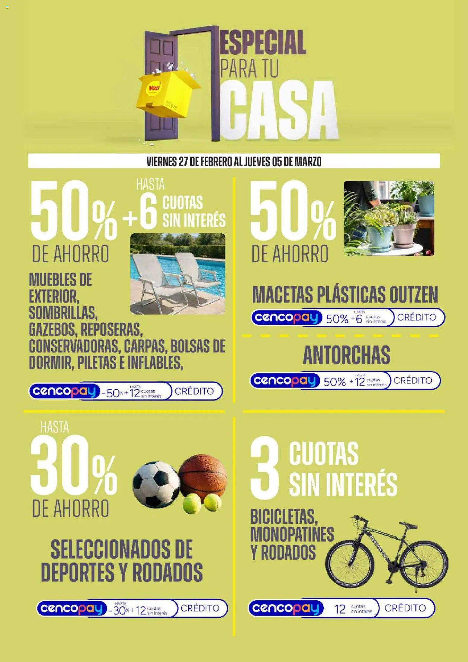 Vea - Ofertas especial para tu casa │ válido desde el 27.02.2026 | Página: 3