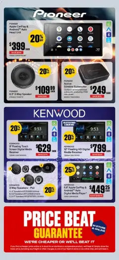 Preview of Supercheap Auto catalogue - valid from 22.04.2026 | Page: 6 | Products: Digital, Speaker, Screen