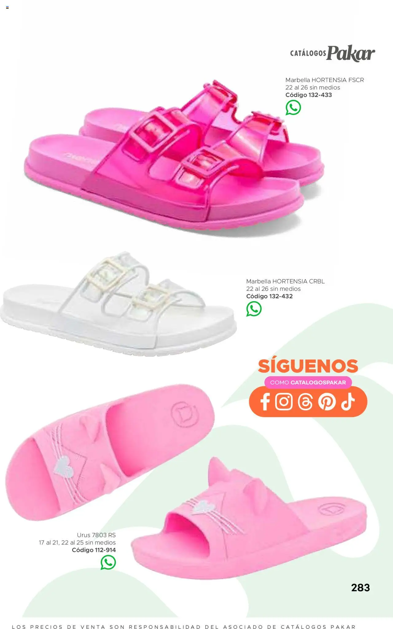 Nuevas ofertas de SC Pakar válidas en toda la República Mexicana desde el 31.01.2025. ¡Encuentra las mejores ofertas en SC Pakar catálogo Primavera Verano! | Página: 283