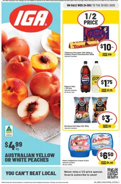 Preview of IGA Catalogue SA - valid from 24.12.2025
