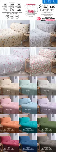 Vista previa de Colchas Concord catálogo, nuevo folleto de la tienda, válido en México a partir del 01.05.2026 | Página: 148