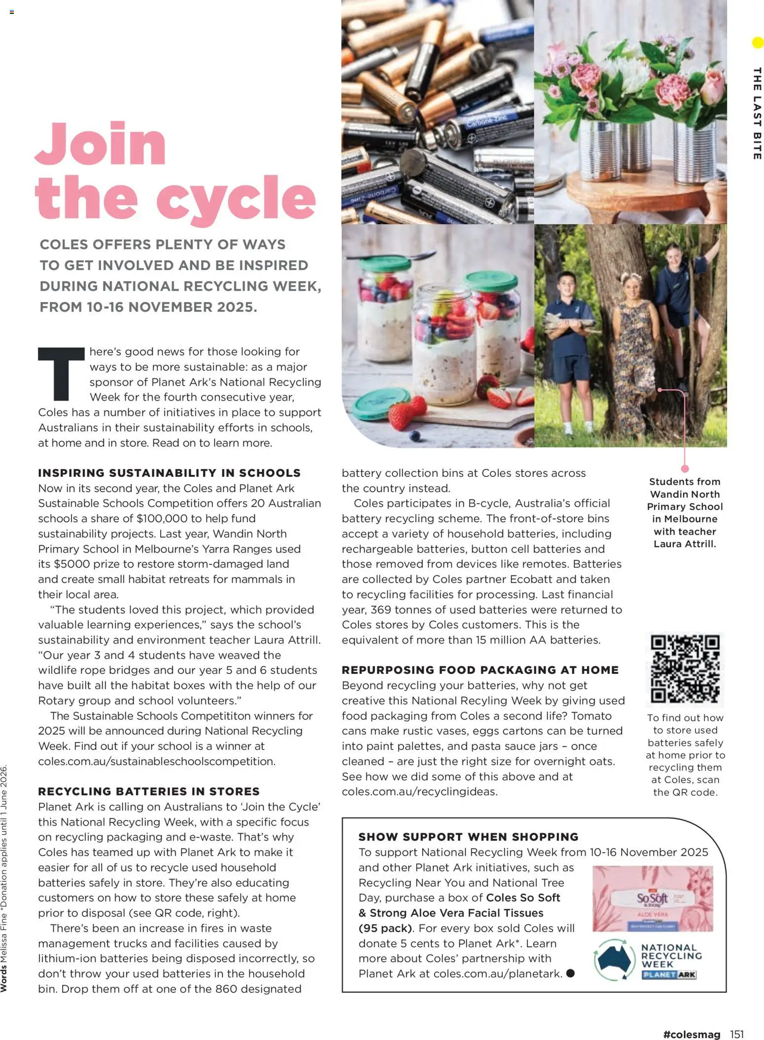 Coles catalogue - valid from 06.11.2025 | Page: 151 | Products: Box, Household, Sustainable, Batteries