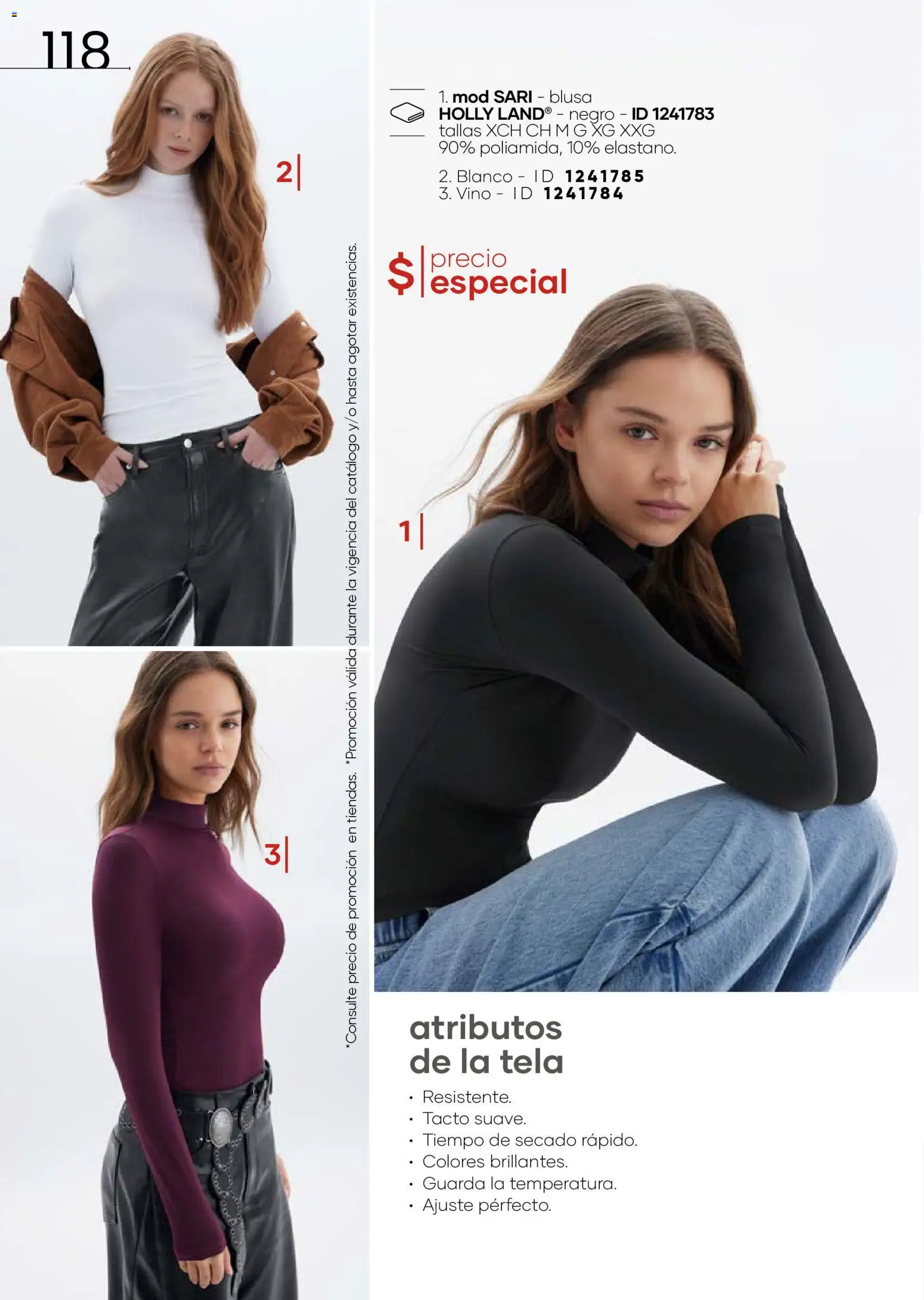 Nuevas ofertas de Price Shoes válidas en toda la República Mexicana desde el 27.11.2025. ¡Encuentra las mejores ofertas en Price Shoes catálogo Cierre De Temporada ! | Página: 118 | Productos: Blusa, Vino