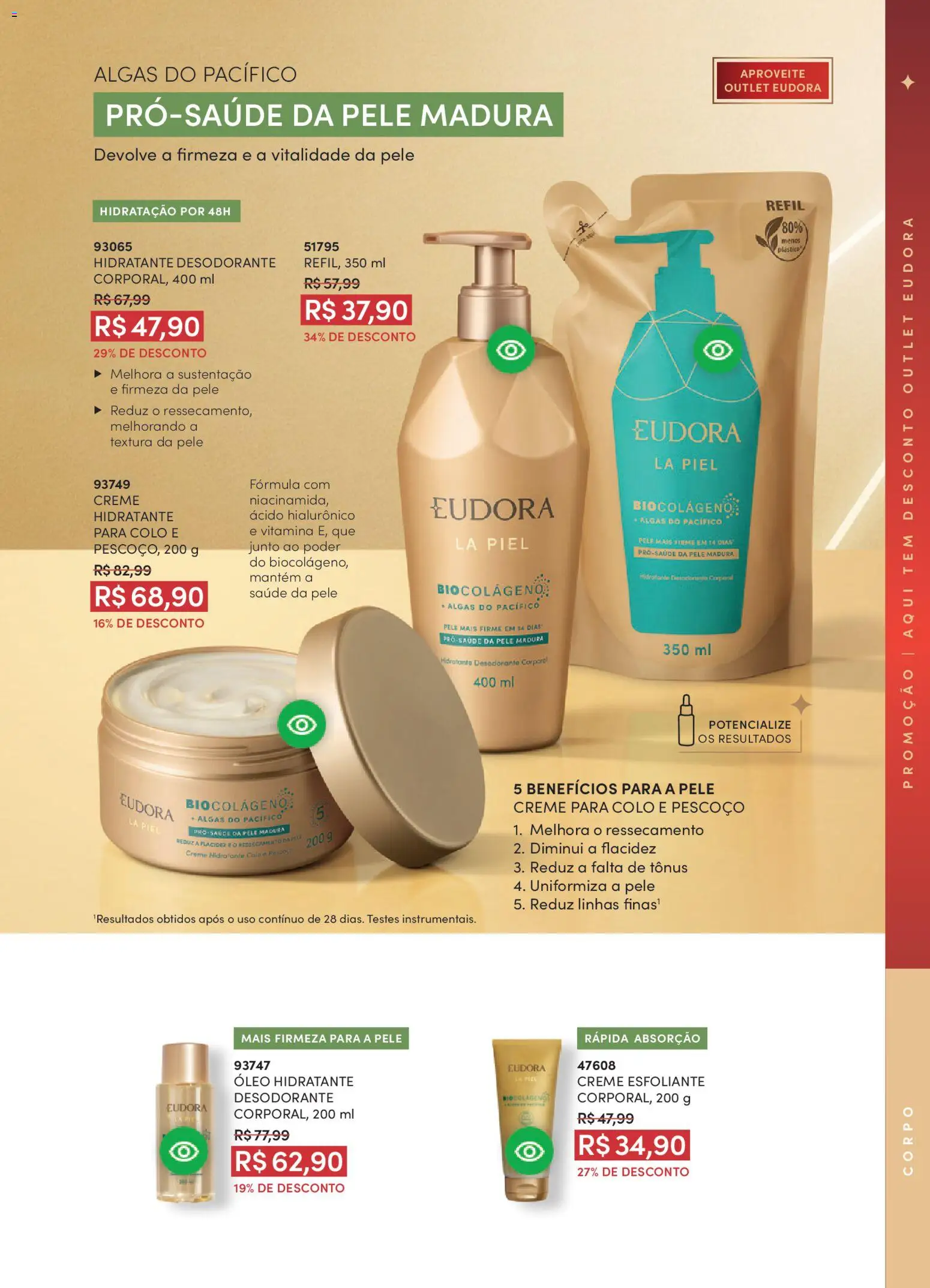 Eudora Folheto - válido de 17.12.2025 | Página: 126 | Produtos: Desodorante, Óleo, Creme
