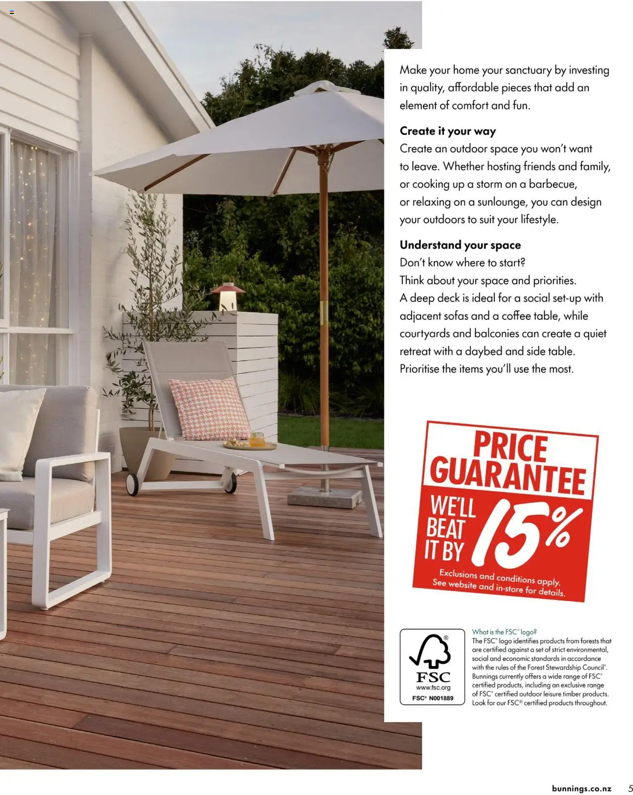 Bunnings Warehouse catalogue from 01.09.2024 | Page: 5