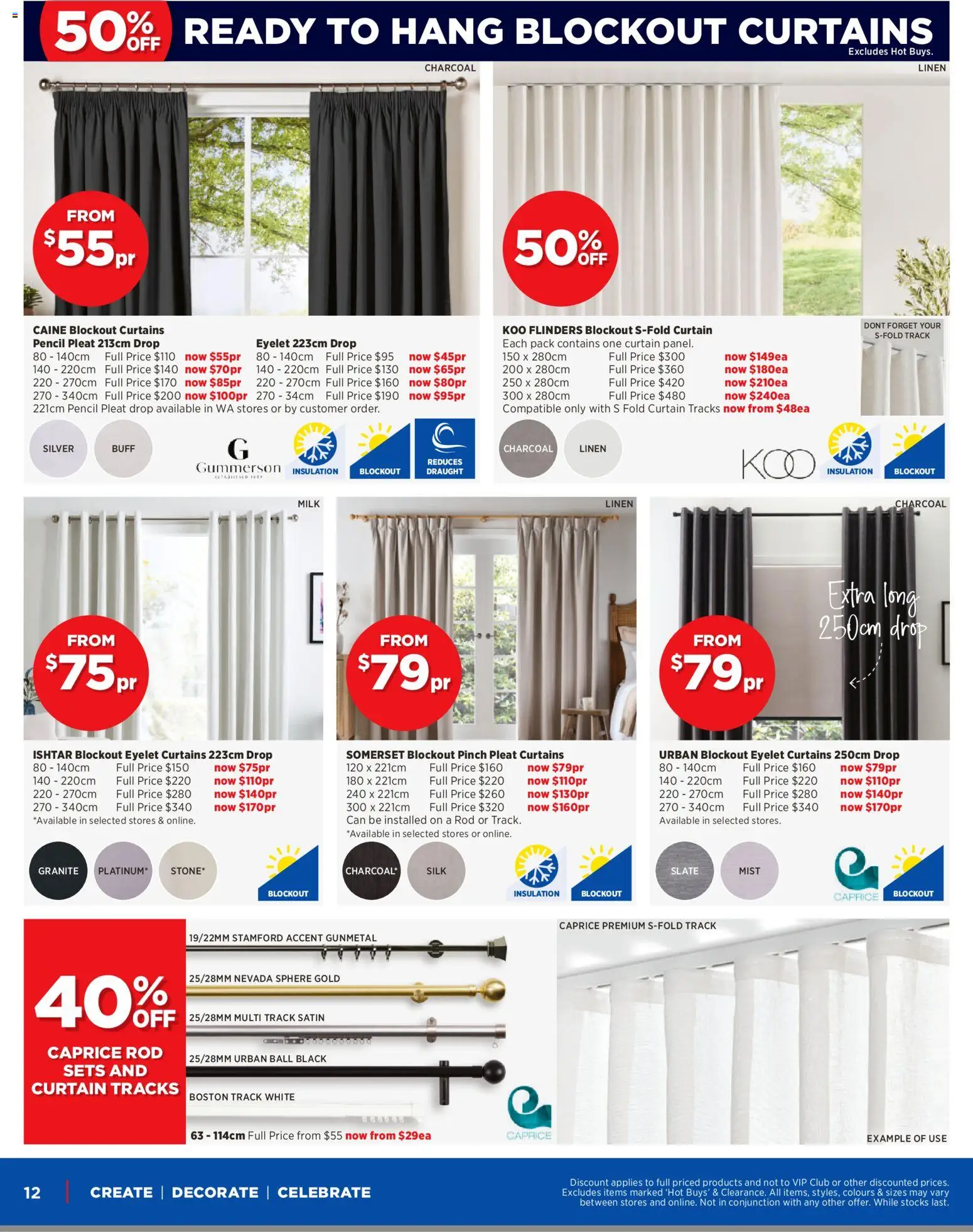 Spotlight catalogue - valid from 05.03.2026 | Page: 12 | Products: Curtain, Linen, Milk, Pencil