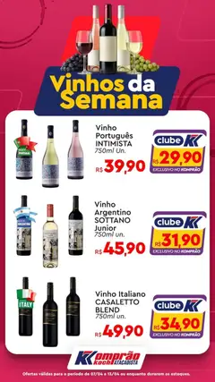 Komprao Atacadista ofertas Vinhos - Pré-Visualização do folheto da loja Komprao Atacadista, válido de 07.04.2026