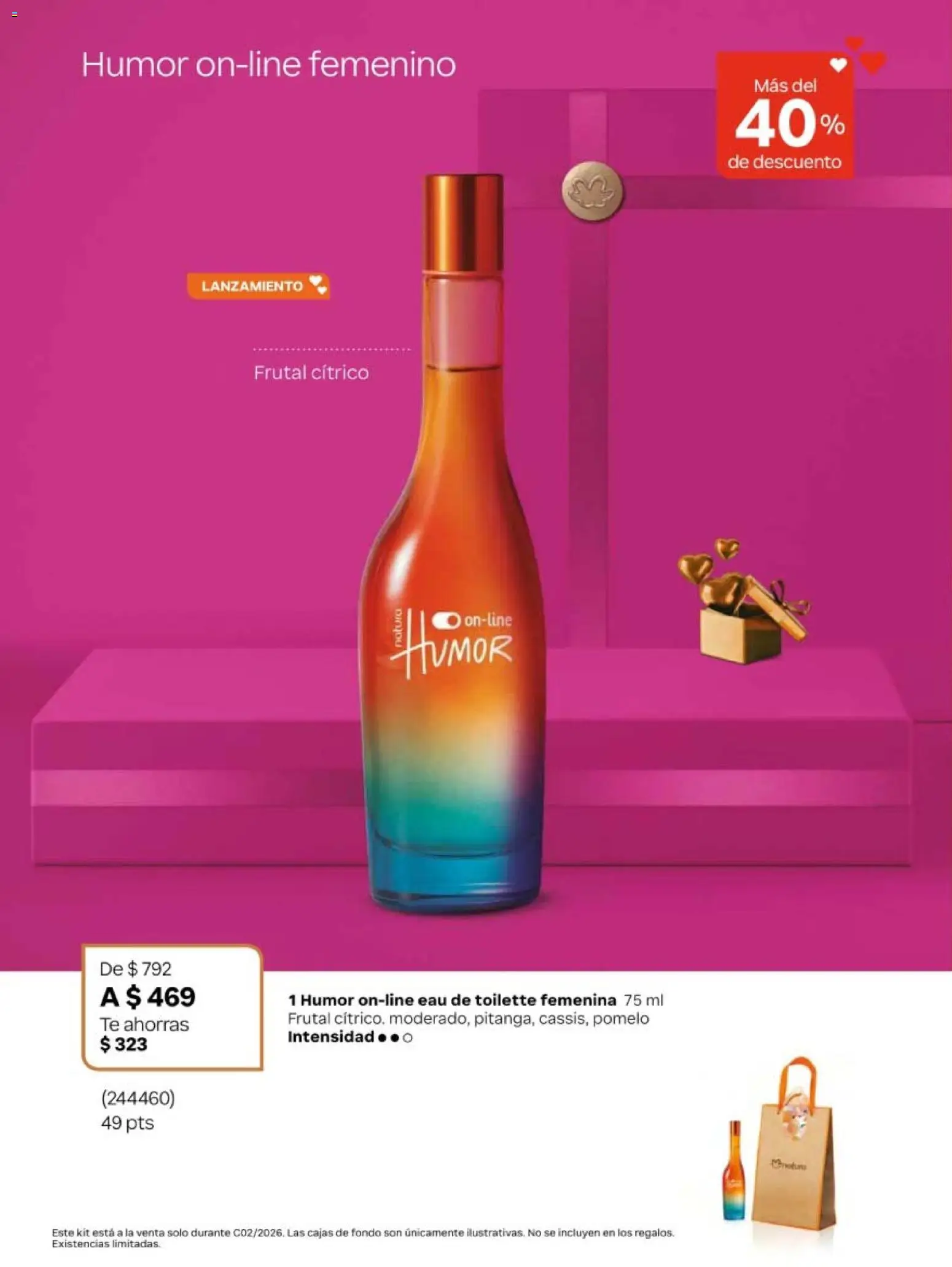 Nuevas ofertas de Natura válidas en toda la República Mexicana desde el 10.01.2026. ¡Encuentra las mejores ofertas en Natura campaña 2 2026! | Página: 28 | Productos: Té, Eau de toilette