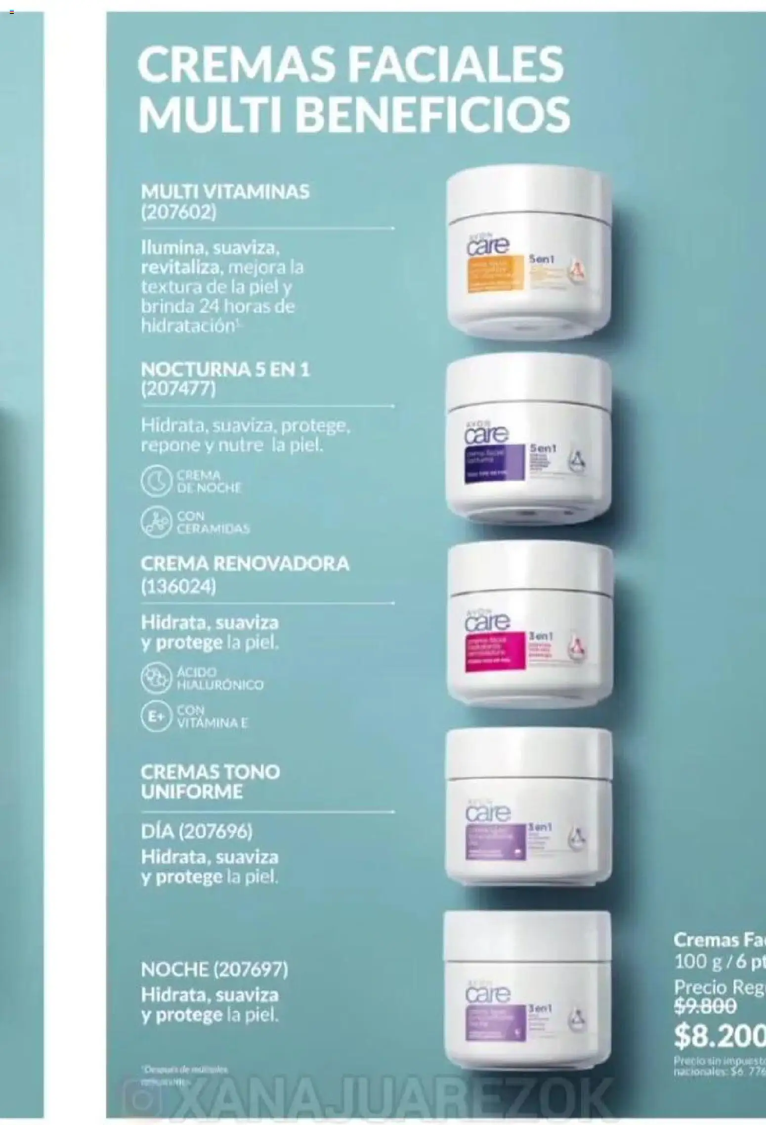 Catálogo AVON Campaña 1/2026 │ válido desde el 01.01.2026 | Página: 117 | Productos: Vitaminas, Crema