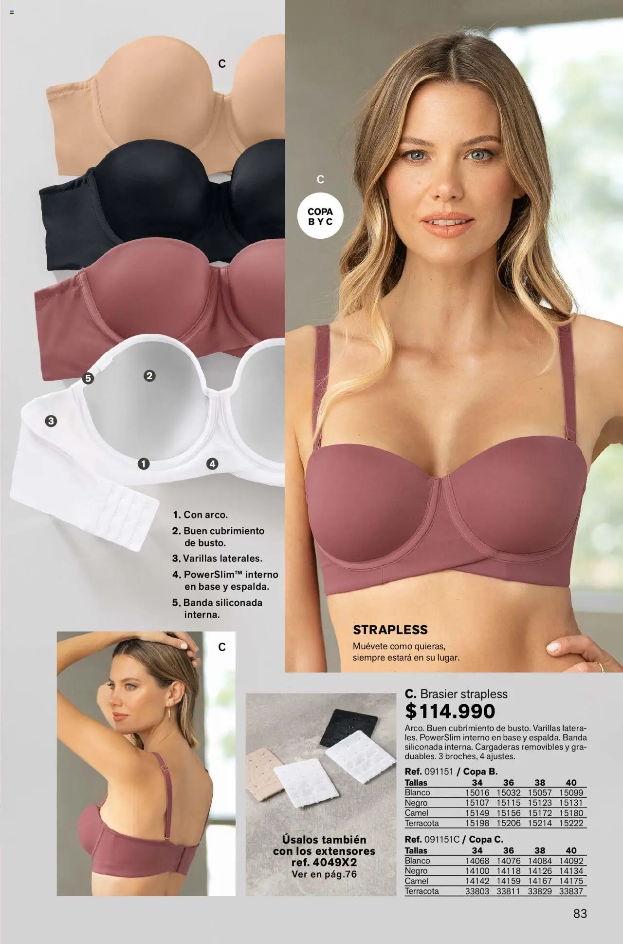 Leonisa revista - valida desde el 15.07.2025 | Página: 83 | Productos: Brasier