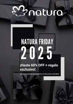 Vista previa de Natura Black Friday, nuevo folleto de la tienda, válido en México a partir del 28.11.2025