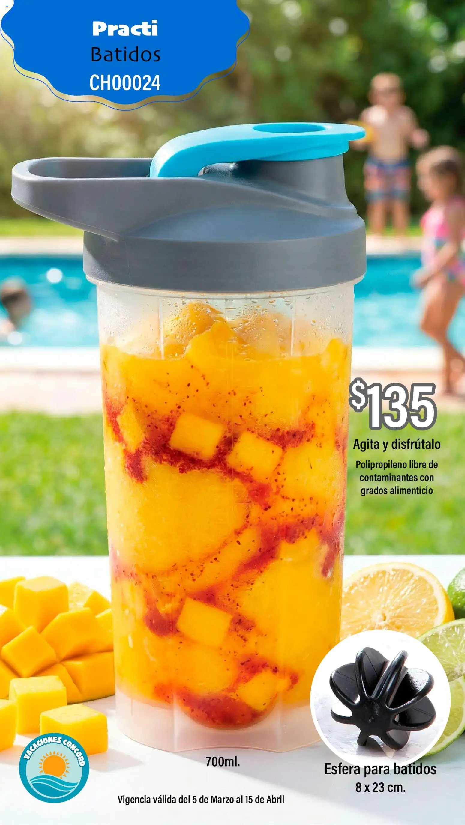 Nuevas ofertas de Colchas Concord válidas en toda la República Mexicana desde el 05.03.2026. ¡Encuentra las mejores ofertas en Colchas Concord catálogo Vacaciones! | Página: 25