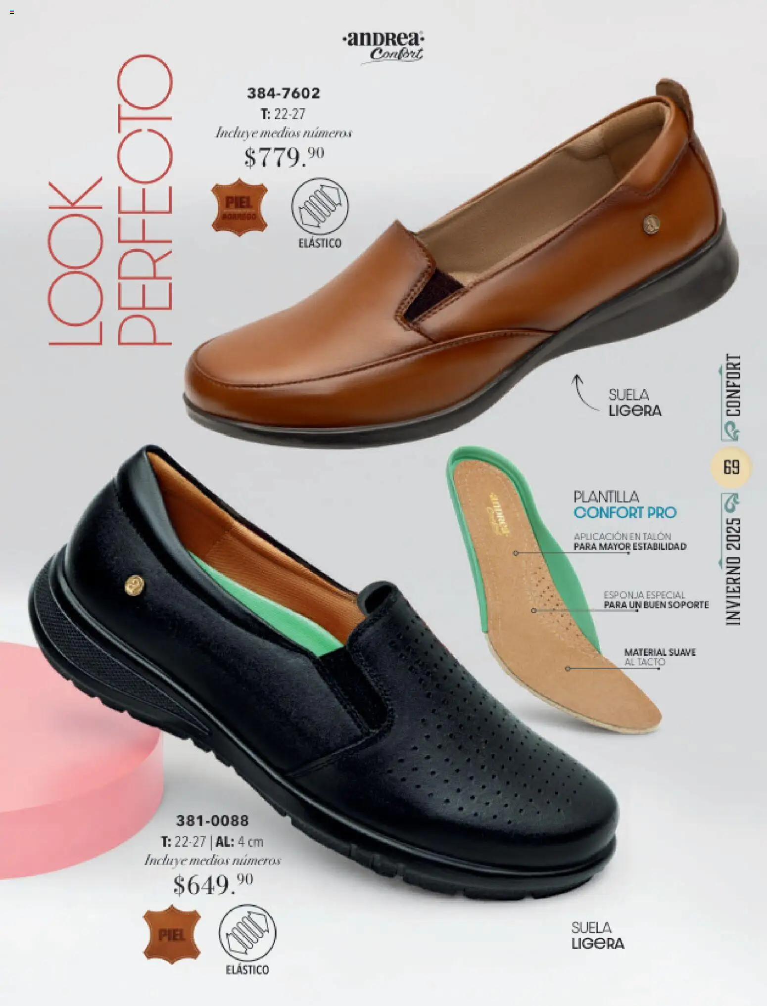 Nuevas ofertas de Andrea válidas en toda la República Mexicana desde el 26.11.2025. ¡Encuentra las mejores ofertas en Andrea catálogo Invierno! | Página: 69 | Productos: Esponja