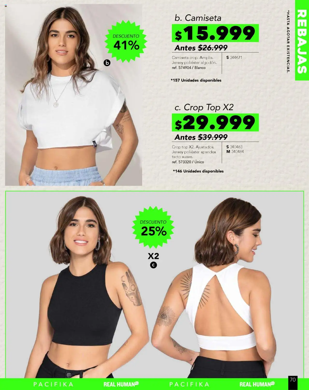 Pacifika revista - valida desde el 01.09.2025 | Página: 267 | Productos: Camiseta, Top