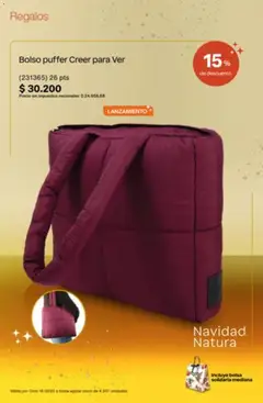 Vista previa Catálogo Natura Ciclo 16/2025 válido desde el 01.11.2025 | Página: 277 | Productos: Bolsa, Bolso