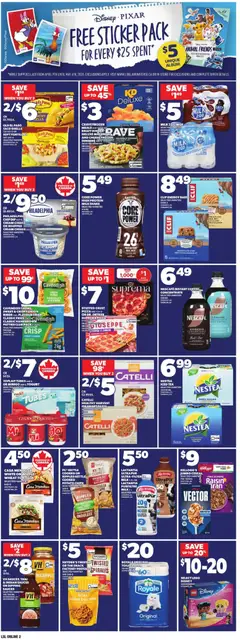 Preview of Loblaws weekly flyer / circulaire from shop Loblaws valid from 23.04.2026 | Page: 9 | Products: Pasta, Cheese, Yogurt, Chocolate
