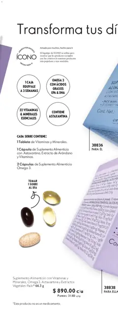 Vista previa de Oriflame campaña 5 2026, nuevo folleto de la tienda, válido en México a partir del 28.03.2026 | Página: 188
