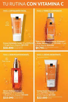 Vista previa Catálogo AVON Campaña 11/2025 válido desde el 23.09.2025 | Página: 92 | Productos: Iluminador, Serum, Exfoliante facial, Crema