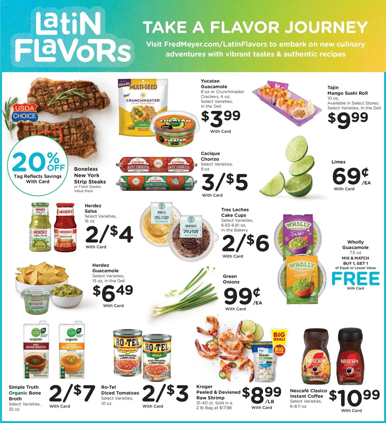 Fred Meyer Weekly Ad - valid from 29.04.2026 | Page: 5 | Products: Coffee, Tomatoes, Beef, Mango