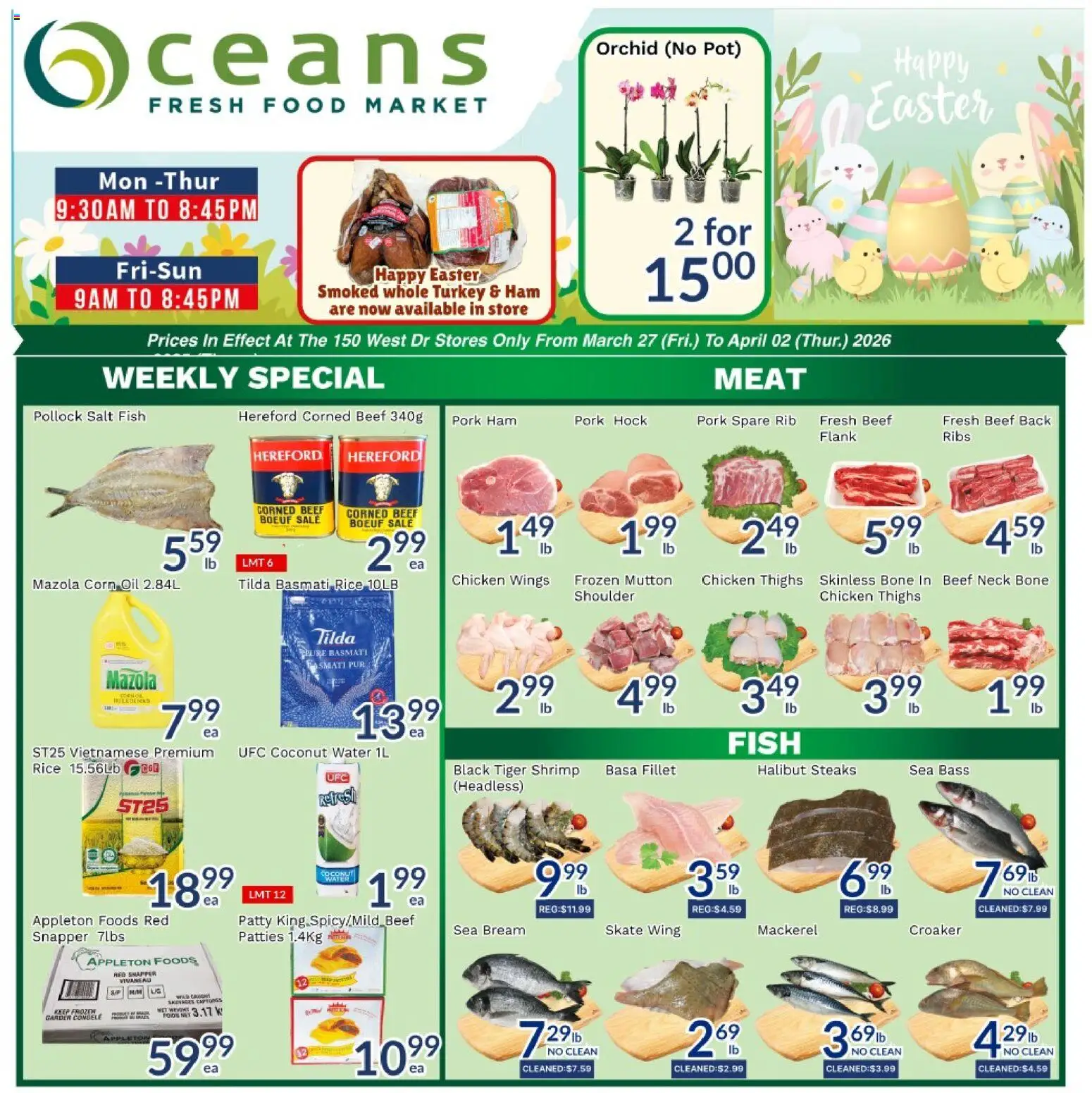 Oceans flyer valid from 27.03.2026 | Page: 1