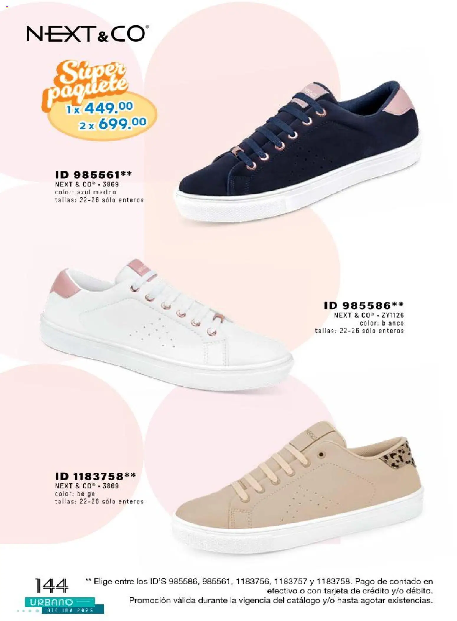 Nuevas ofertas de Price Shoes válidas en toda la República Mexicana desde el 04.12.2025. ¡Encuentra las mejores ofertas en Price Shoes catálogo Urbano! | Página: 144