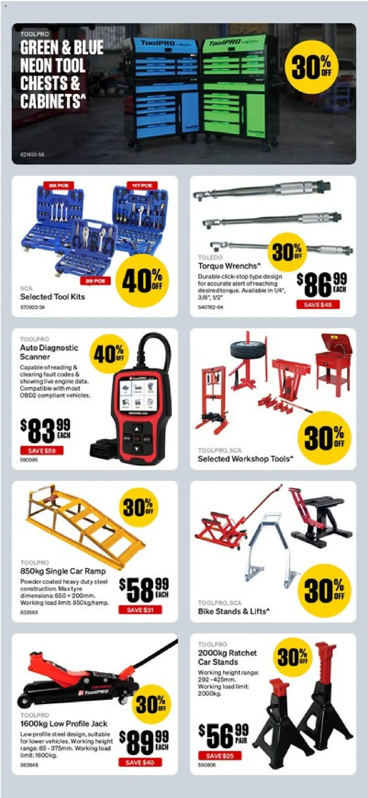 Supercheap Auto catalogue - valid from 22.04.2026 | Page: 16 | Products: Powder, Kits, Scanner, Tools