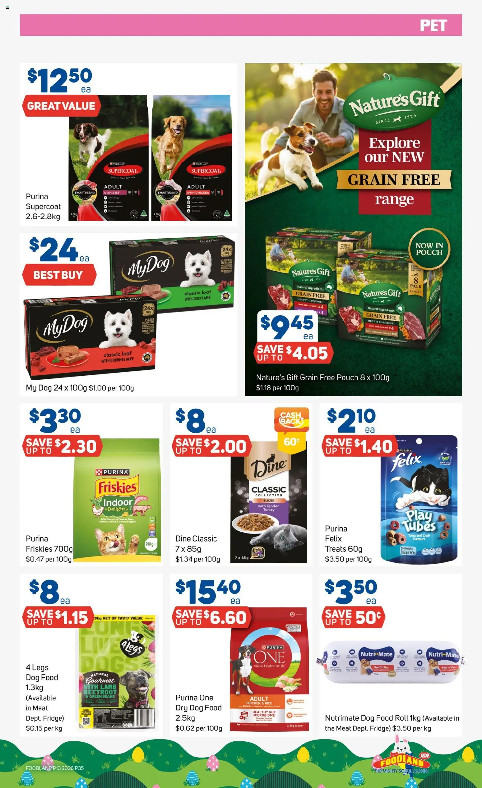 Foodland catalogue - valid from 25.03.2026 | Page: 35 | Products: Crab, Vegetables, Beetroot, Fridge