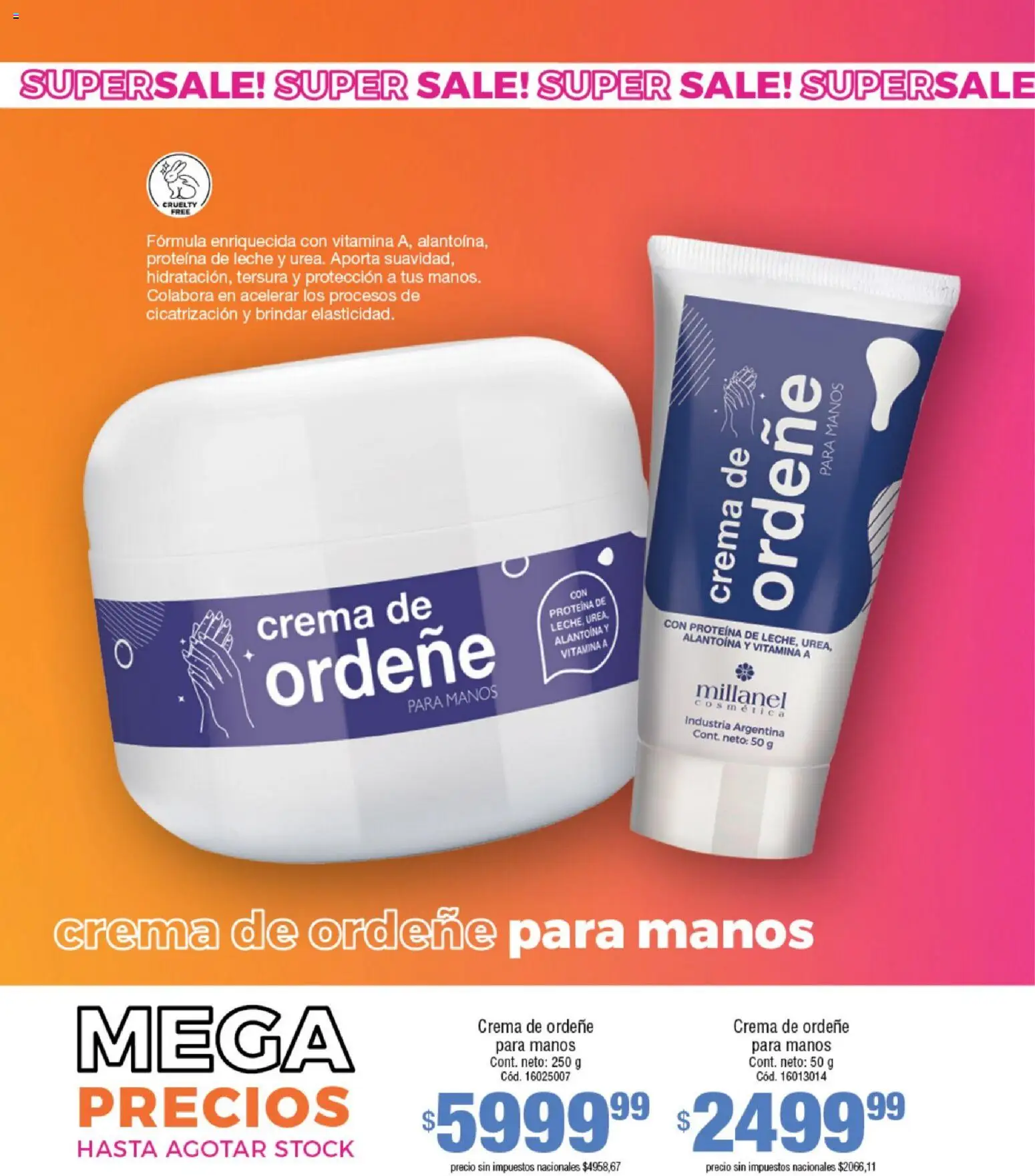 Millanel - Catálogo │ válido desde el 08.12.2025 | Página: 112 | Productos: Leche, Crema