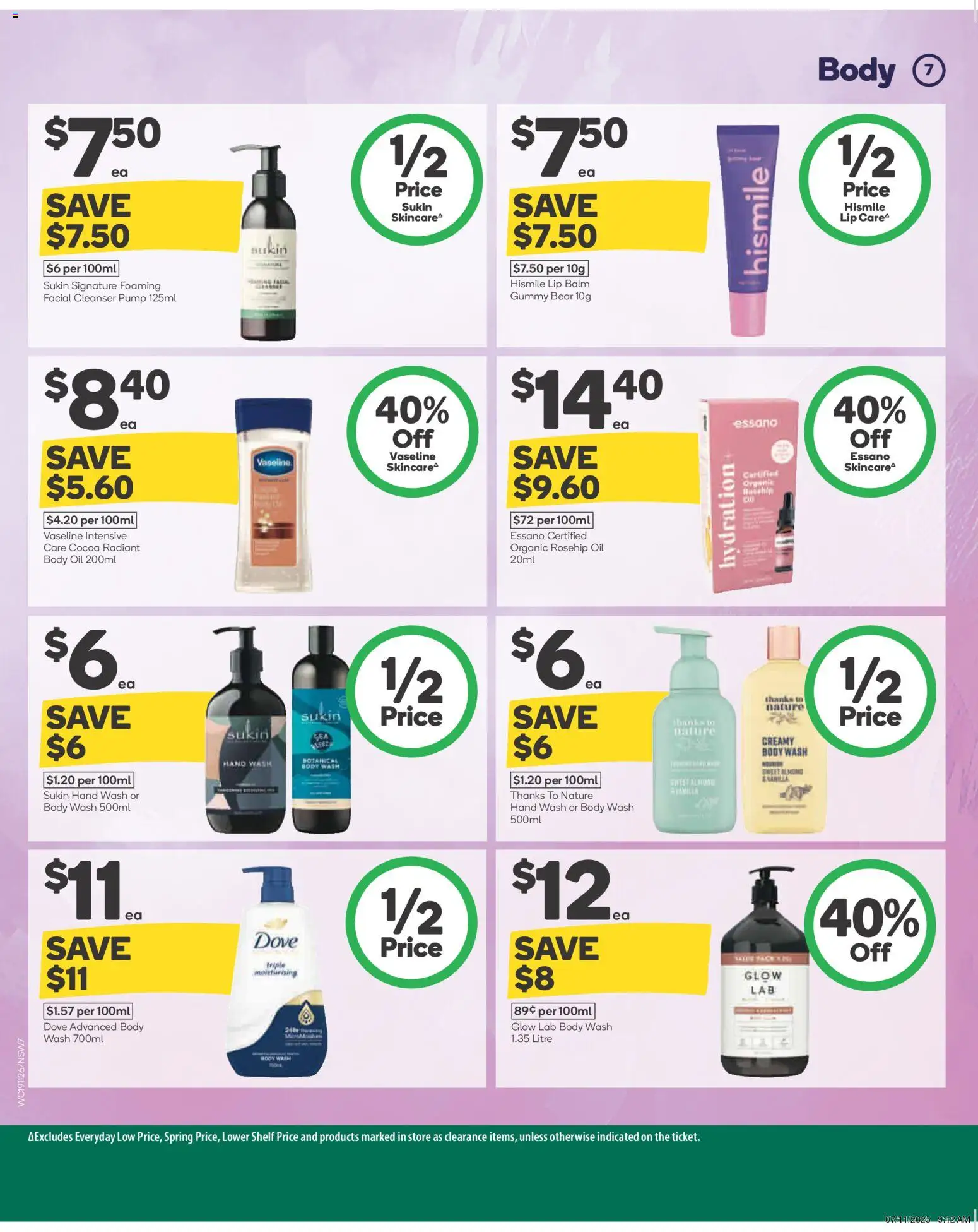 Woolworths catalogue - valid from 19.11.2025 | Page: 8 | Products: Shelf, Oil, Rosehip oil, Vaseline