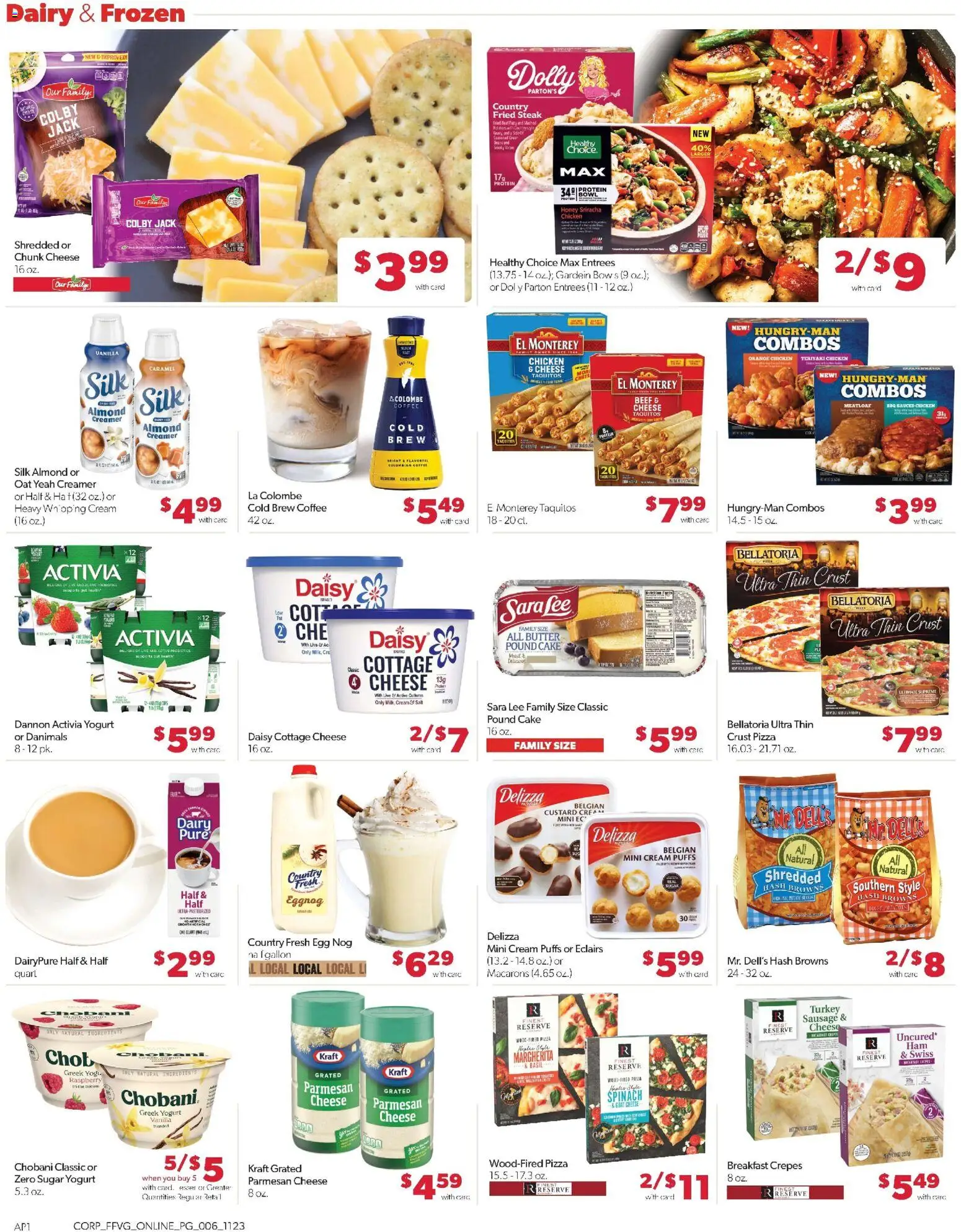 Family Fare Weekly Ad - MI - valid from 23.11.2025 | Page: 17 | Products: Pizza, Beef, Crepes, Raspberry