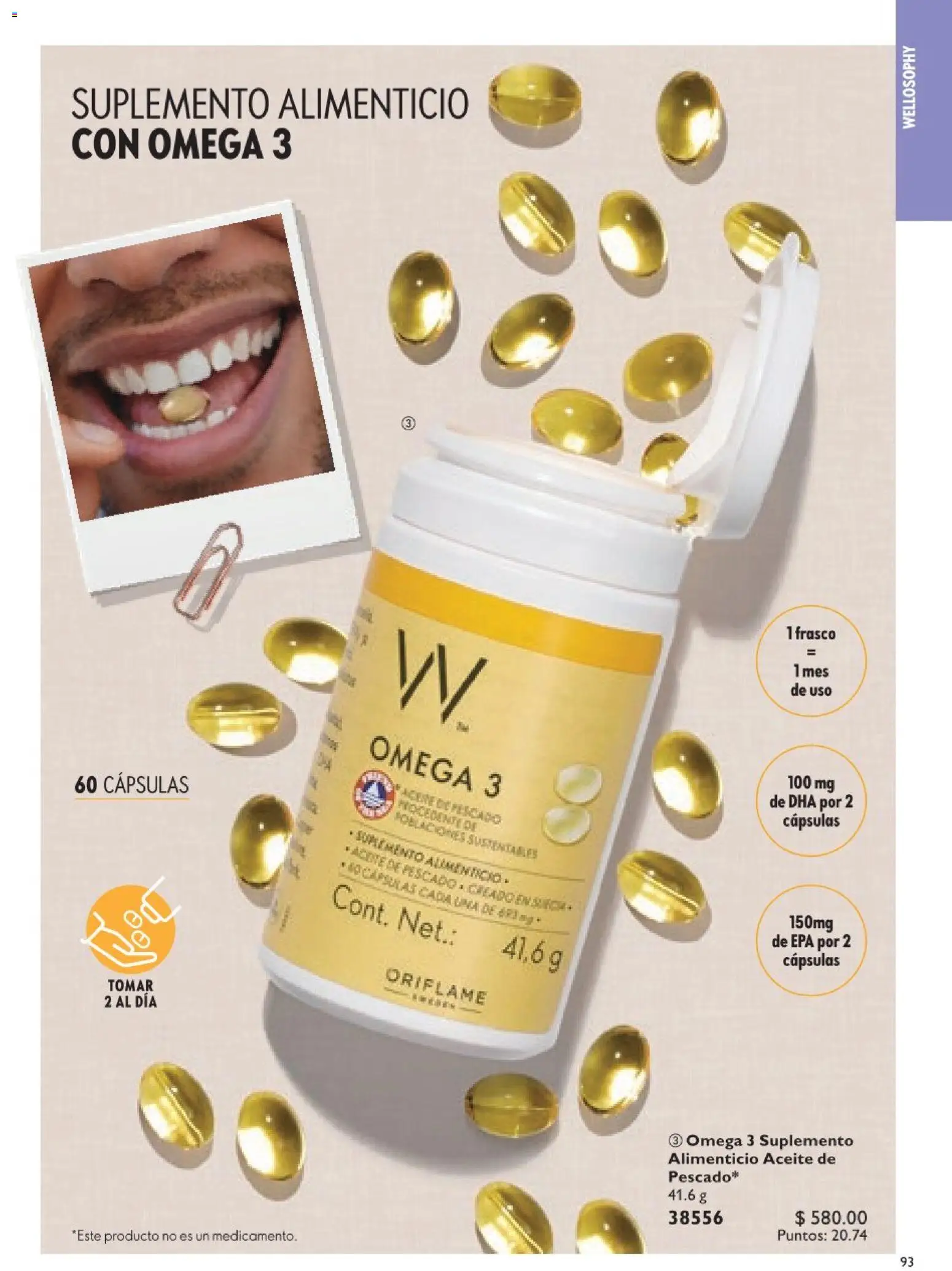 Nuevas ofertas de Oriflame válidas en toda la República Mexicana desde el 18.04.2026. ¡Encuentra las mejores ofertas en Oriflame campaña 6 2026! | Página: 93 | Productos: Frasco, Aceite