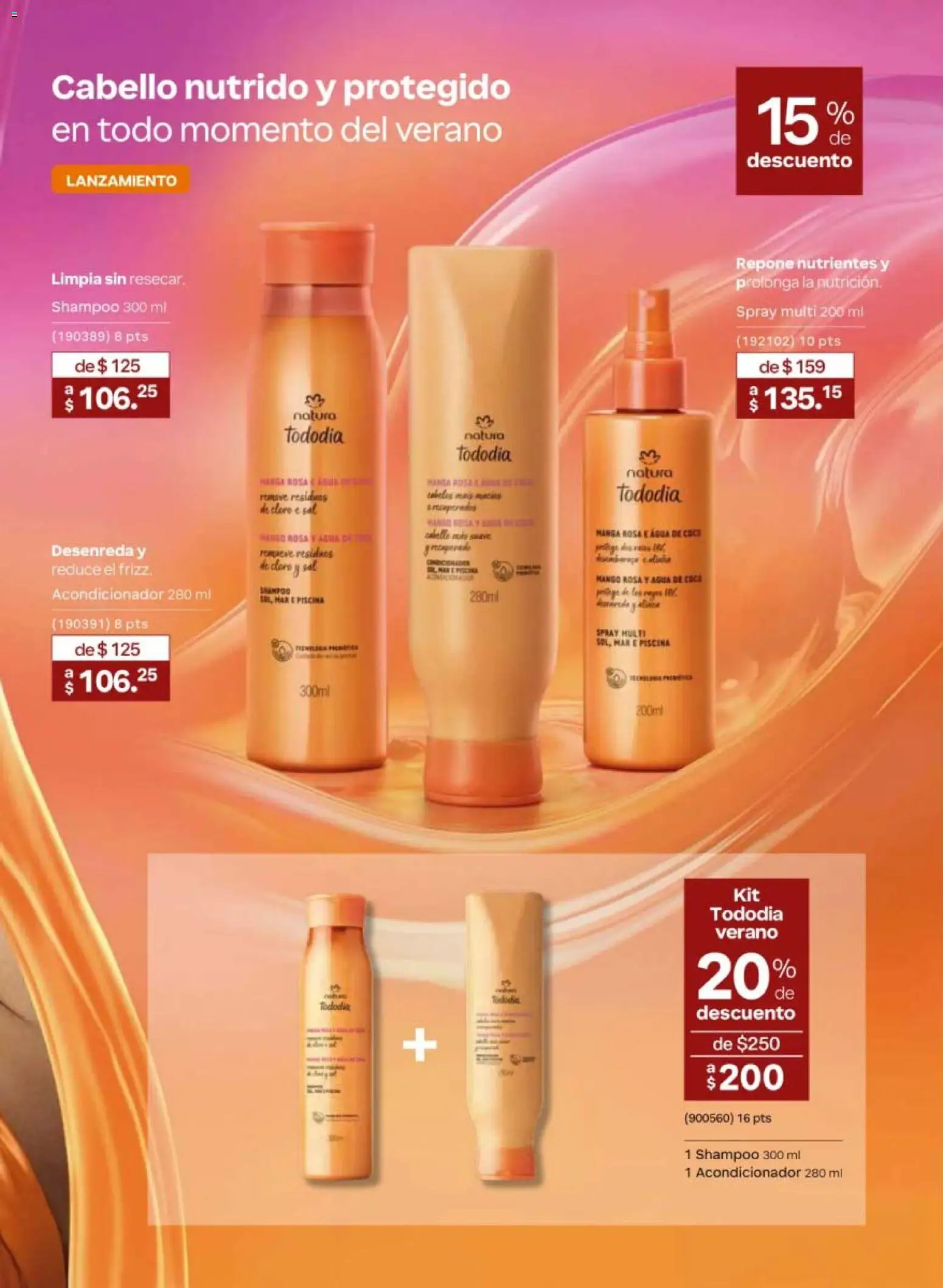 Nuevas ofertas de Natura válidas en toda la República Mexicana desde el 24.04.2026. ¡Encuentra las mejores ofertas en Natura campaña 7 2026! | Página: 122 | Productos: Sal, Agua, Manga, Cloro