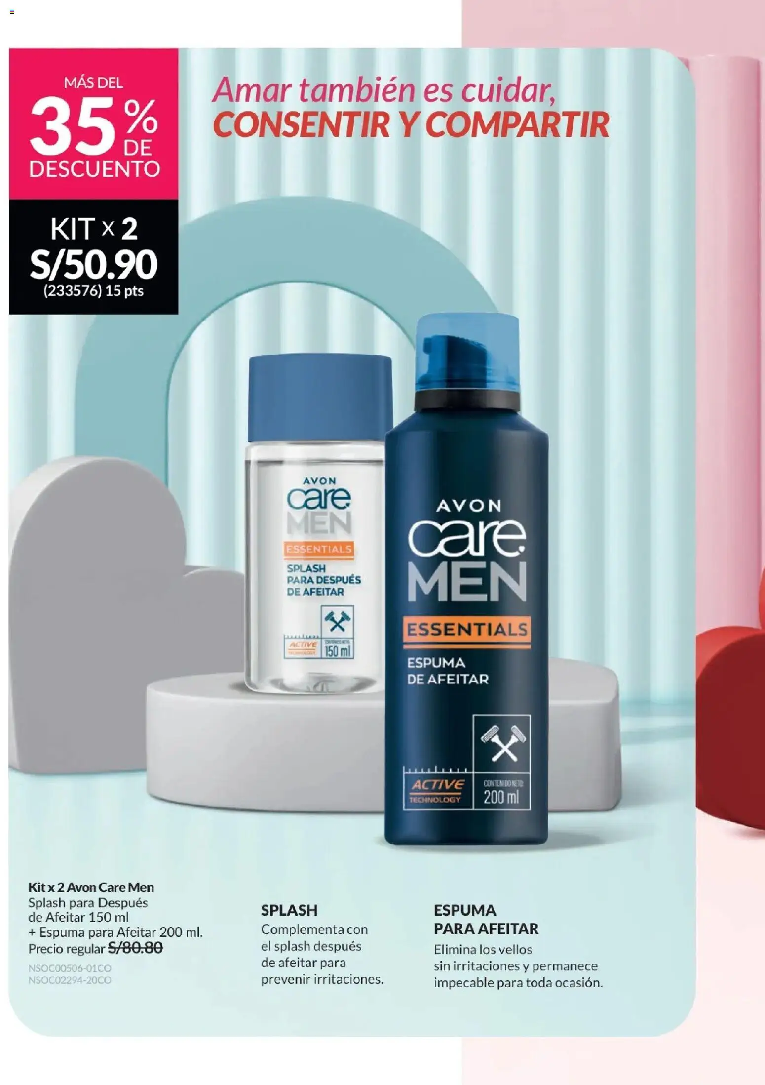 Catálogo Avon válido desde 01.02.2026 | Página: 31 | Productos: Espuma de afeitar