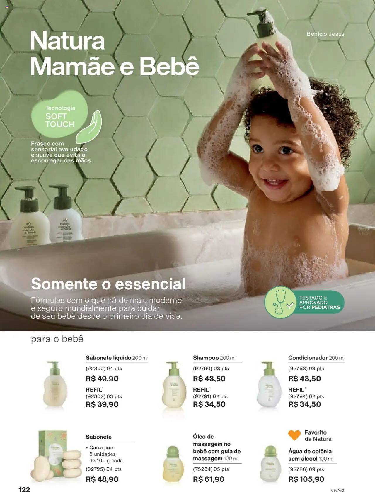 Natura Folheto - válido de 08.07.2025 | Página: 122 | Produtos: Condicionador, Caixa, Óleo, Sabonete líquido